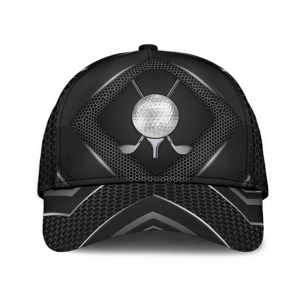 Golf Metal Sport Classic Cap For Nature Lovers Travel And Casual Daily Styling