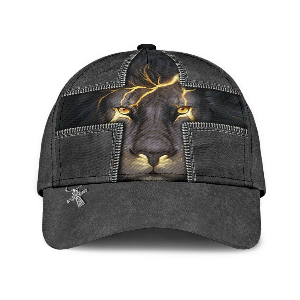 Faith Majestic Lion Spirit Classic Cap For Seasonal Outings Outdoor Adventures And Daily Wear