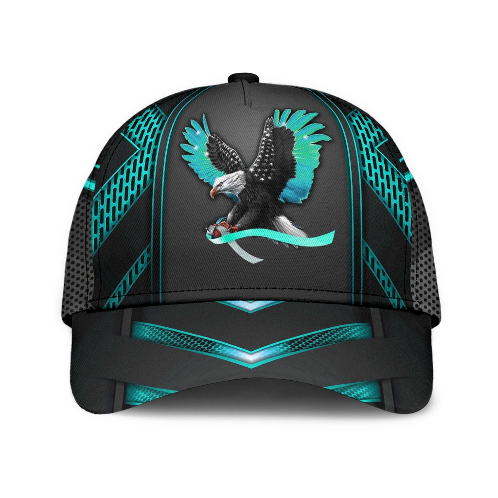 Ovarian Cancer Awareness Classic Cap For Outdoor Travel Parties And Thoughtful Holiday Gifting