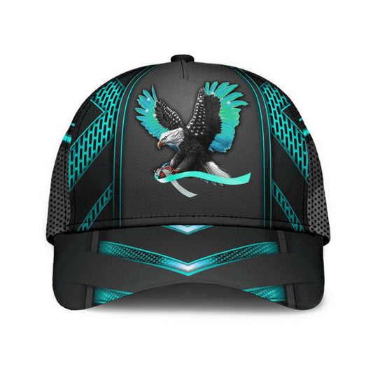 Ovarian Cancer Awareness Classic Cap For Outdoor Travel Parties And Thoughtful Holiday Gifting