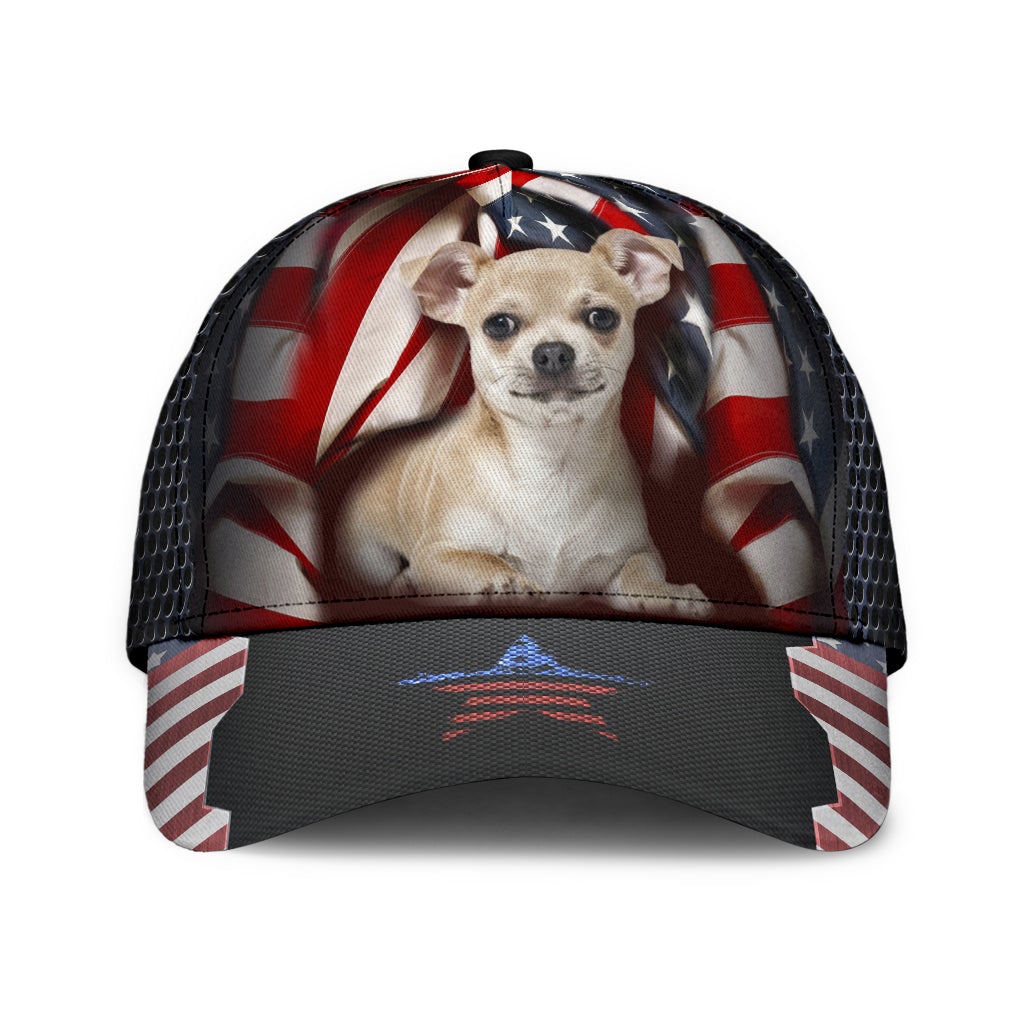 American Chihuahua Cute Dog Classic Cap For Daily Outfits Festivals And Thoughtful Gift Giving