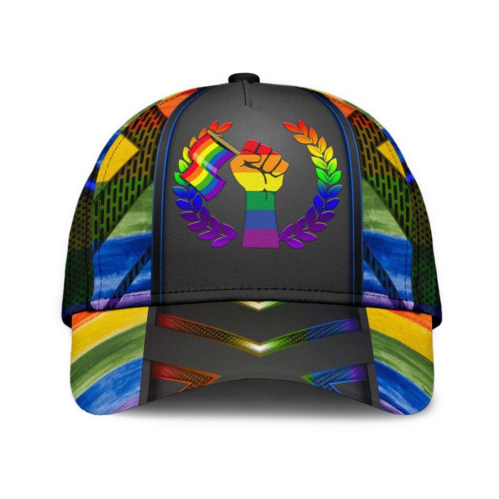 LGBT Pride Rainbow Equality Classic Cap For Festivals Travel Adventures And Casual Gift Giving