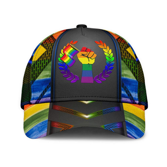LGBT Pride Rainbow Equality Classic Cap For Festivals Travel Adventures And Casual Gift Giving
