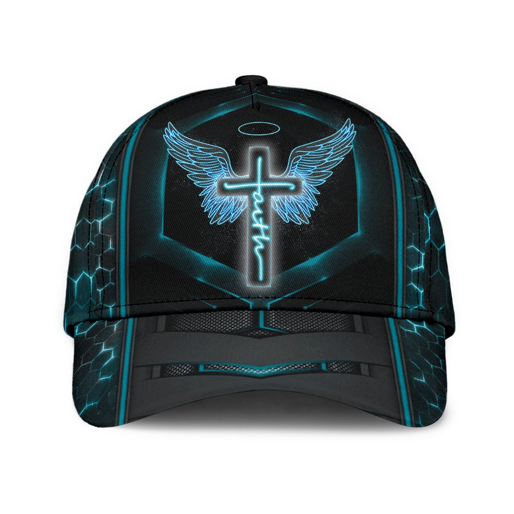 Jesus Faith Christian Symbol Classic Cap For Nature Lovers Travel And Casual Daily Styling