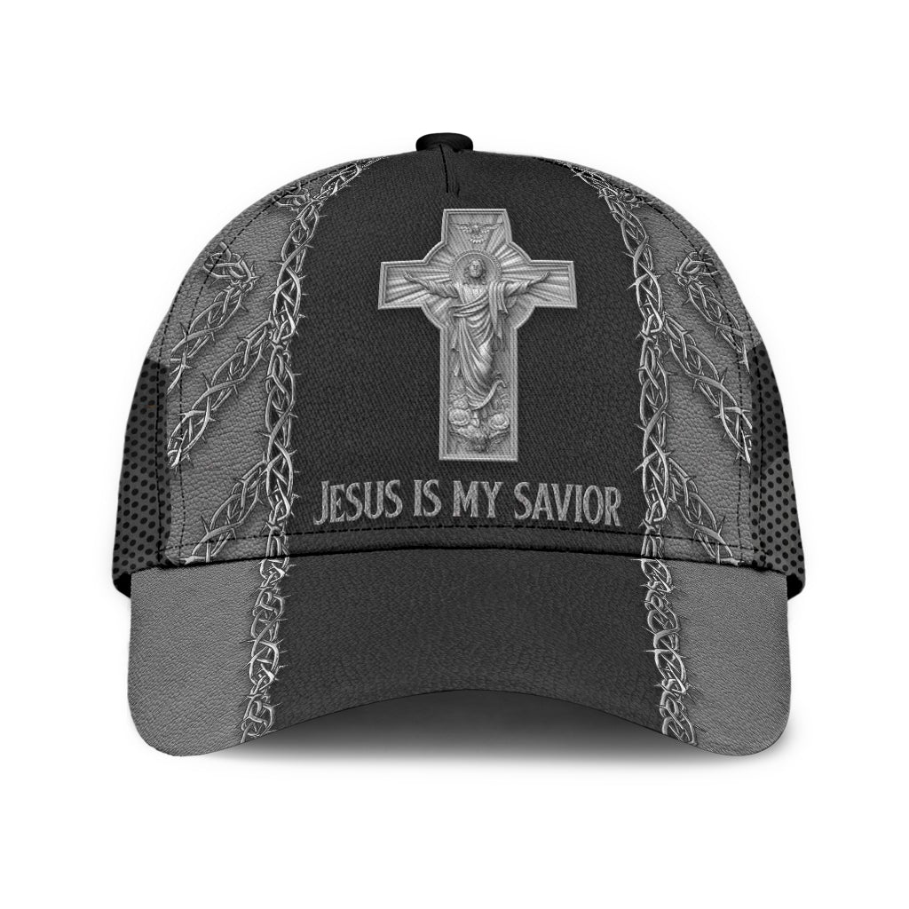 Jesus Is My Savior Faith Classic Cap For Daily Wear Travel And Outdoor Activities