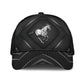 Horse Carbon Modern Equestrian Classic Cap For Travel Adventures Weekend Wear And Casual Style