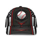 Baseball Red Flag Carbon Classic Cap For Comfortable Daily Wear Travel And Weekend Outings