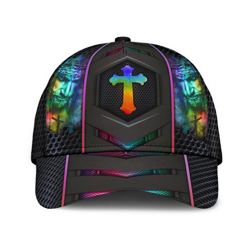 Faith Cross Metal Tear Classic Cap For Comfortable Daily Wear Travel And Weekend Outings