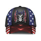 Hunting Fishing Wings American Flag Classic Cap For Outdoor Activities Weekend Trips And Casual Wear
