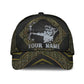 Custom Bowhunter Archery Personalized Name Classic Cap For Everyday Outfits Coastal Travel And Gift Giving