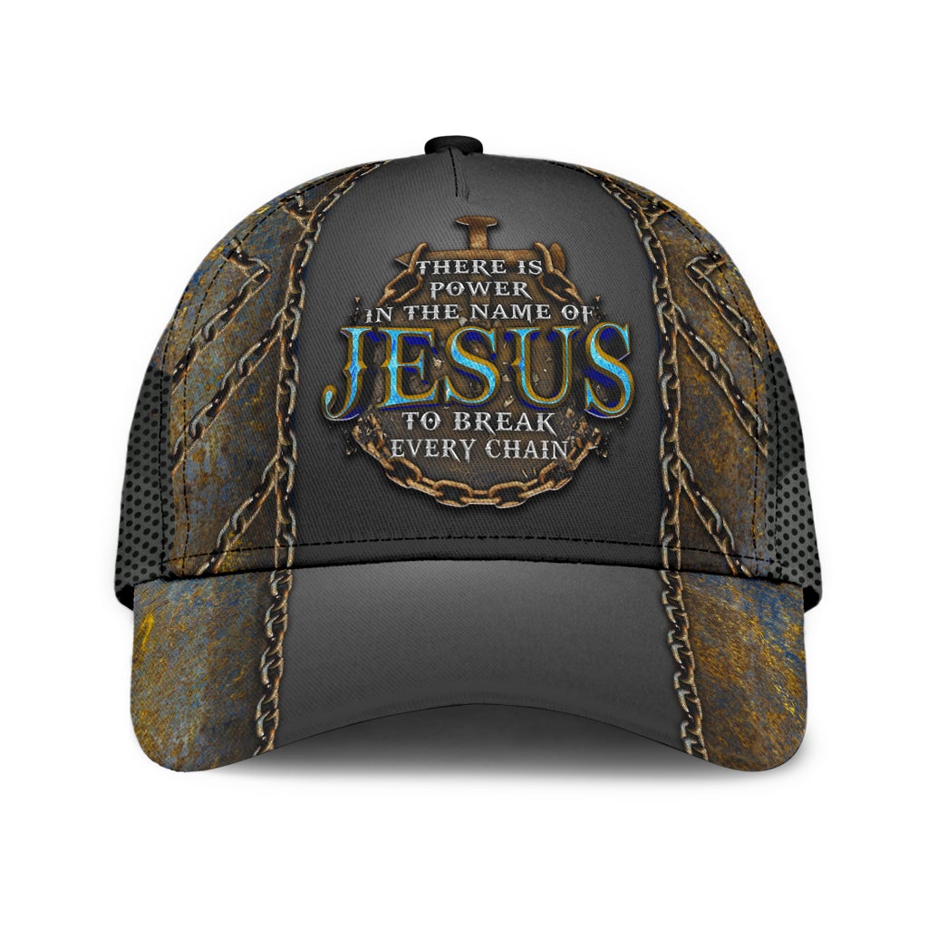 Faith Break Every Chain Message Classic Cap For Outdoor Activities Weekend Trips And Casual Wear