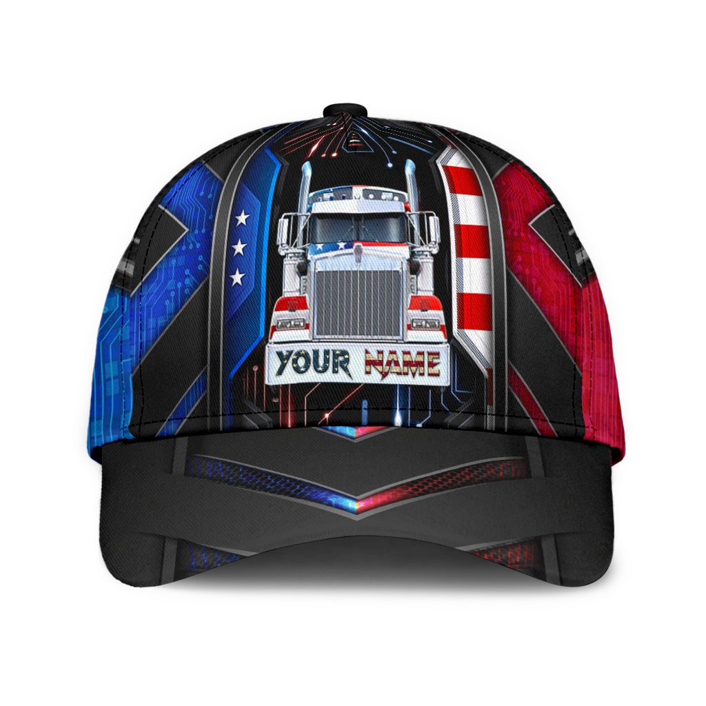 Custom Truck American Electric Classic Cap For Outdoor Travel Parties And Thoughtful Holiday Gifting