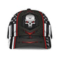 Skull Red Flag Carbon American Classic Cap For Vacation Style Outdoor Activities And Daily Comfort