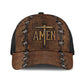 Believe In Jesus Amen Cross Faith Classic Cap For Seasonal Outings Outdoor Adventures And Daily Wear