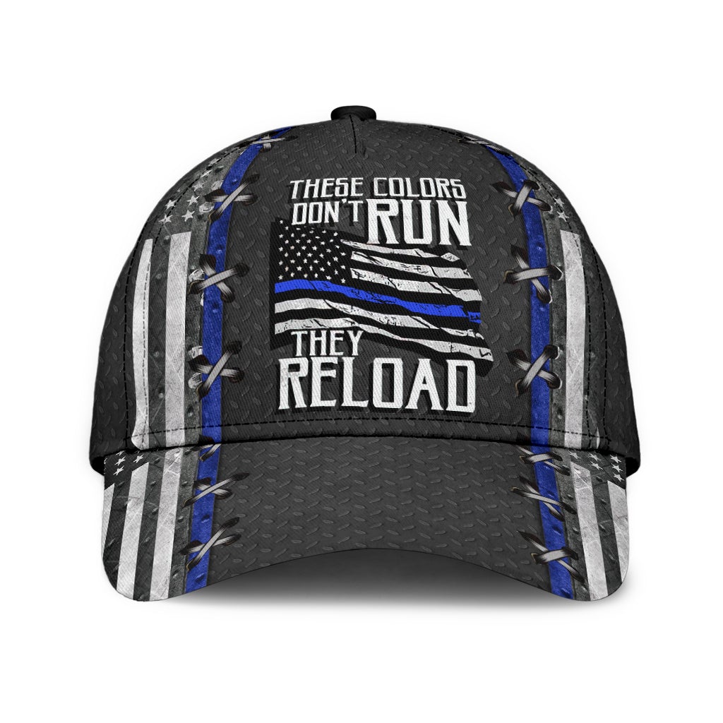 Blue Line American Colors Never Run Classic Cap For Everyday Accessories Festivals And Relaxed Outings