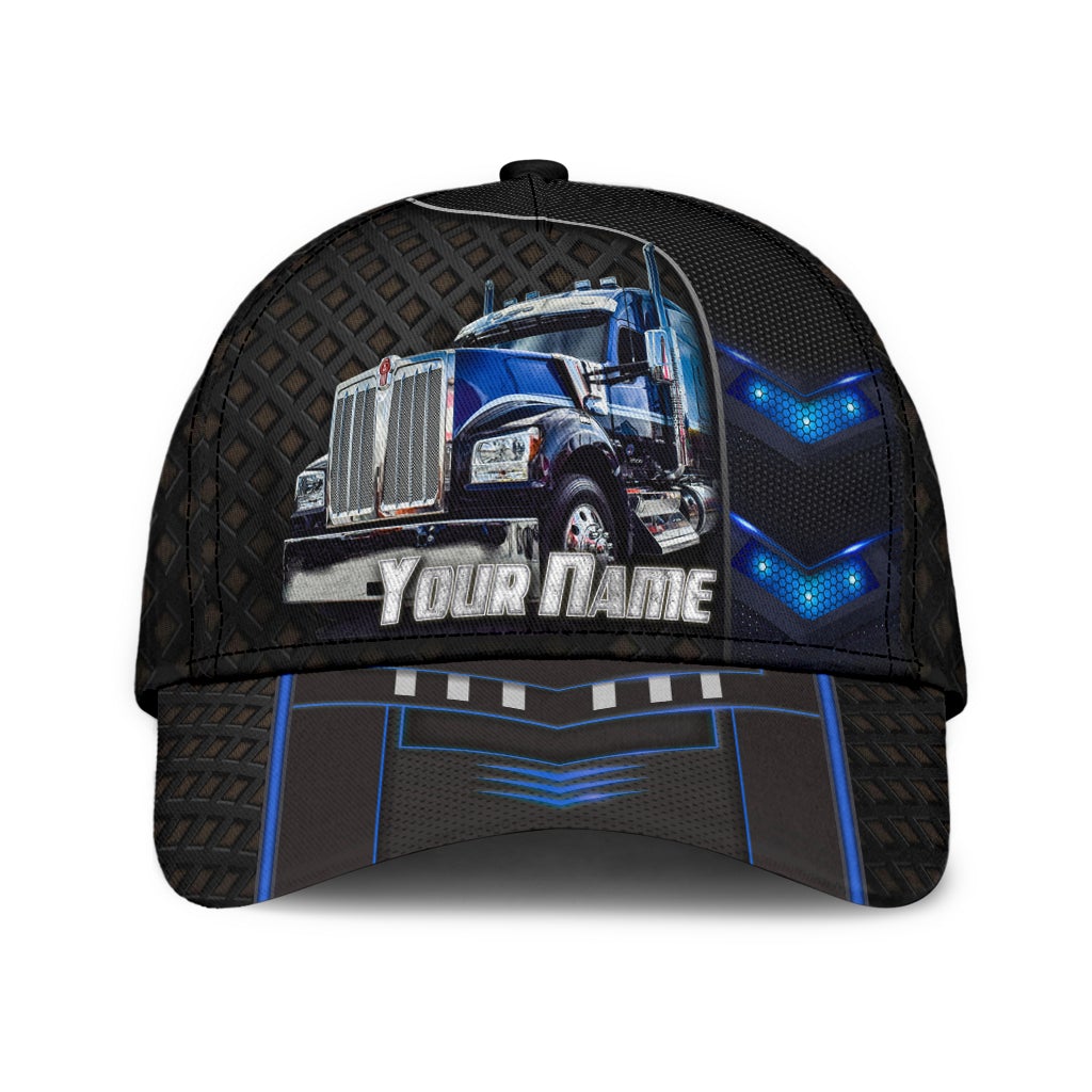 Custom Cool Truck Driver Lifestyle Casual Classic Cap For Nature Lovers Travel And Casual Daily Styling