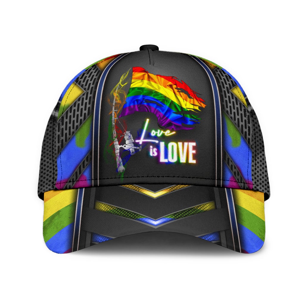 Pride Smoke Flag Fishing Classic Cap For Summer Vacations Parties And Outdoor Events