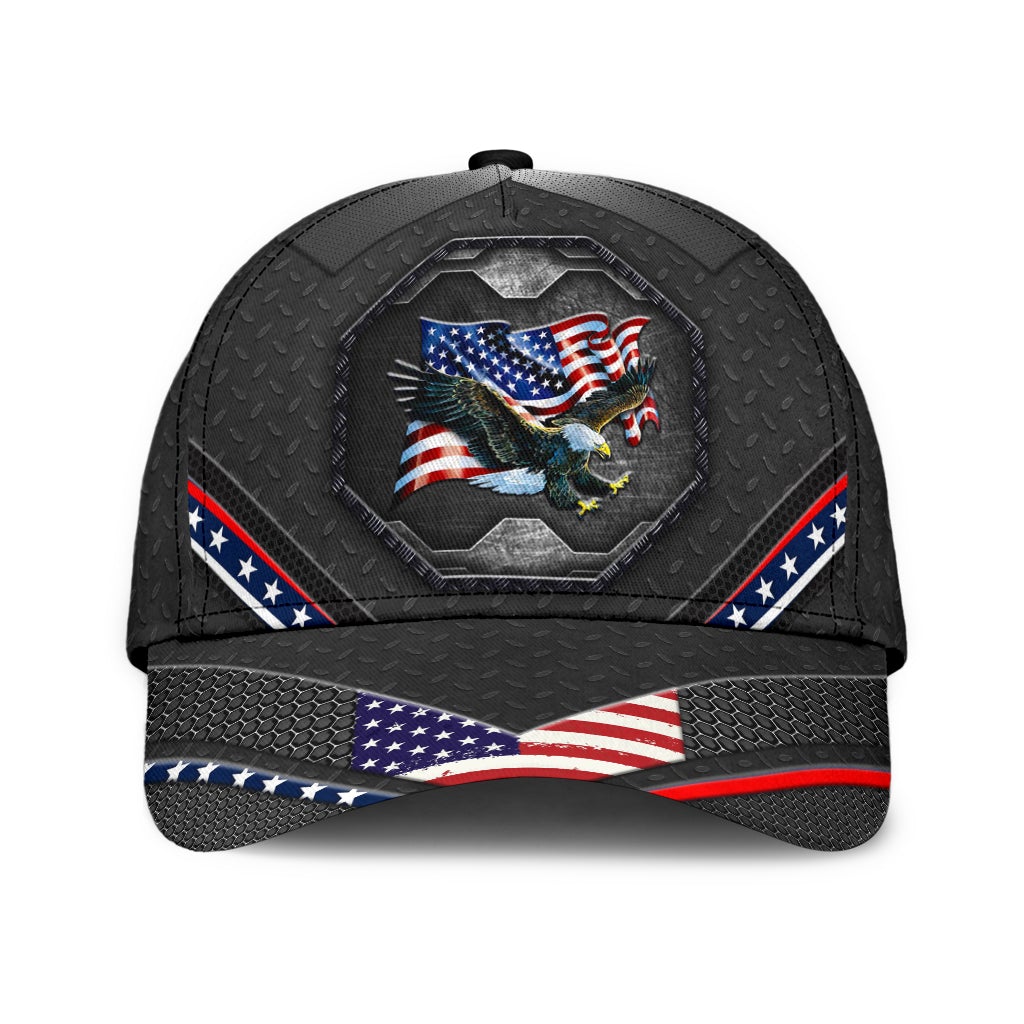 Proud American Eagle Classic Cap For Weekend Adventures Festivals And Gift Giving