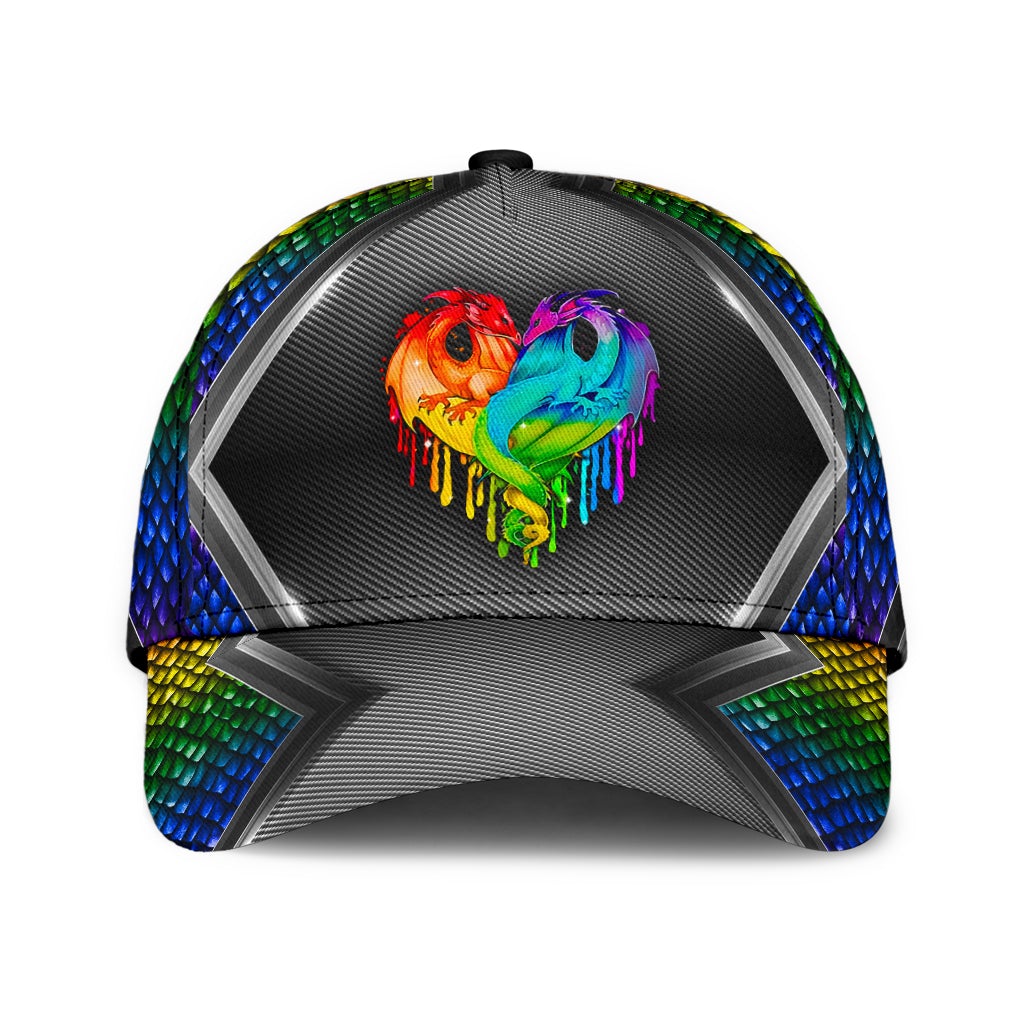 LGBT Dragon Pattern Fantasy Classic Cap For Daily Outfits Festivals And Thoughtful Gift Giving