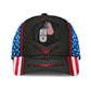 US Veteran Flag Carbon Classic Cap For Comfortable Casual Wear Holidays And Outdoor Trips
