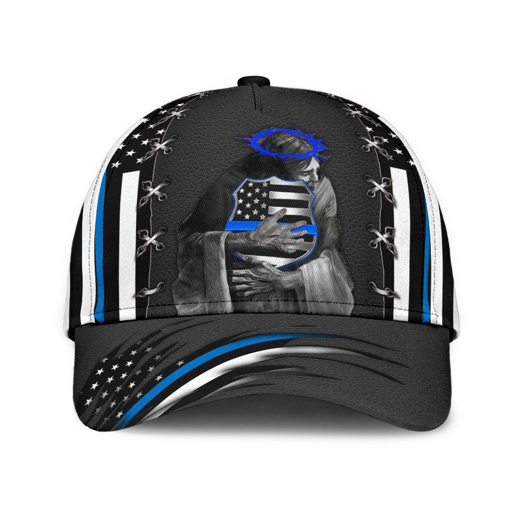 Back The Blue Faith Police Classic Cap For Festivals Holidays And Comfortable Everyday Wear