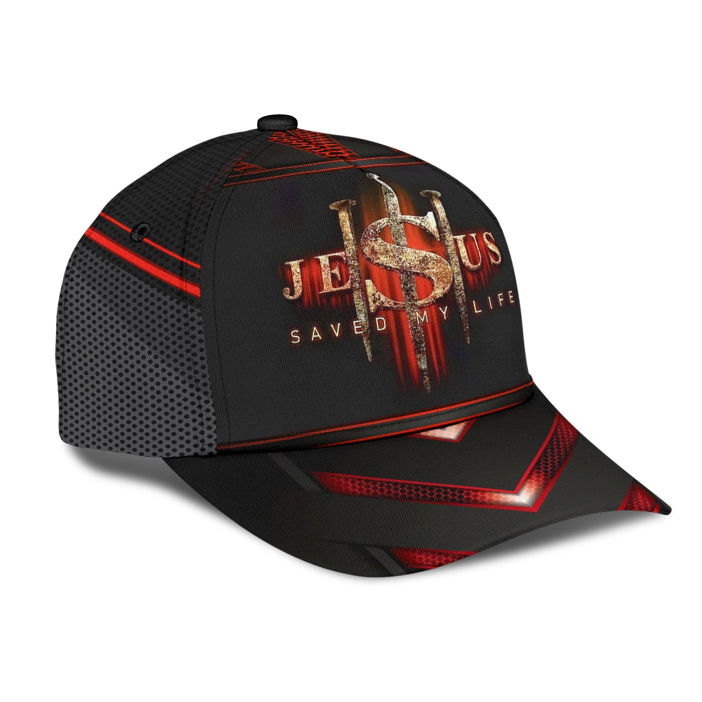 Faith Saved My Life Classic Cap For Daily Styling Weekend Travel And Outdoor Activities