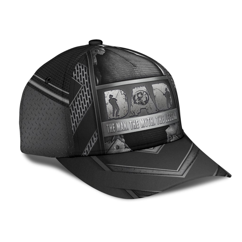 Fishing Dad Best Gift For Fathers Classic Cap For Everyday Outfits Coastal Travel And Gift Giving