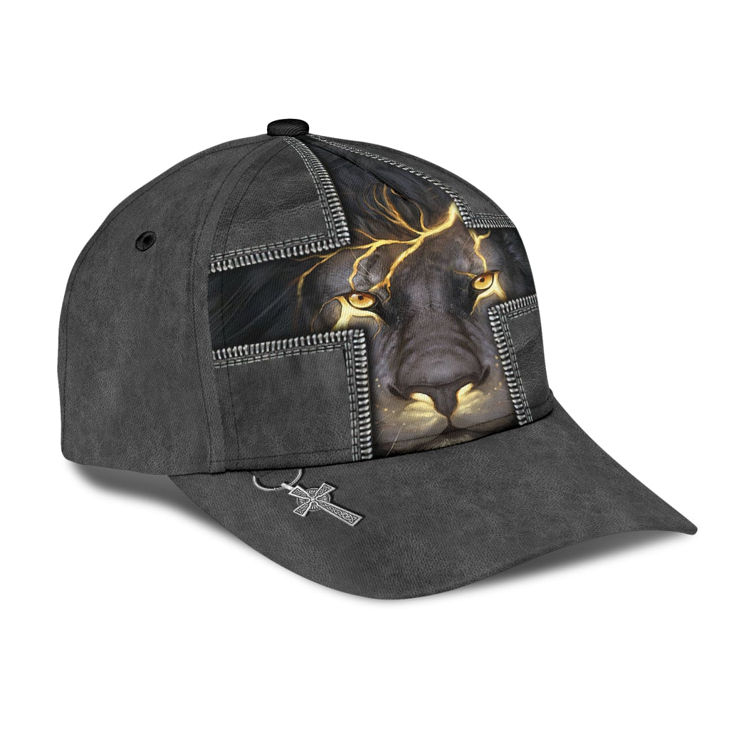 Faith Majestic Lion Spirit Classic Cap For Seasonal Outings Outdoor Adventures And Daily Wear