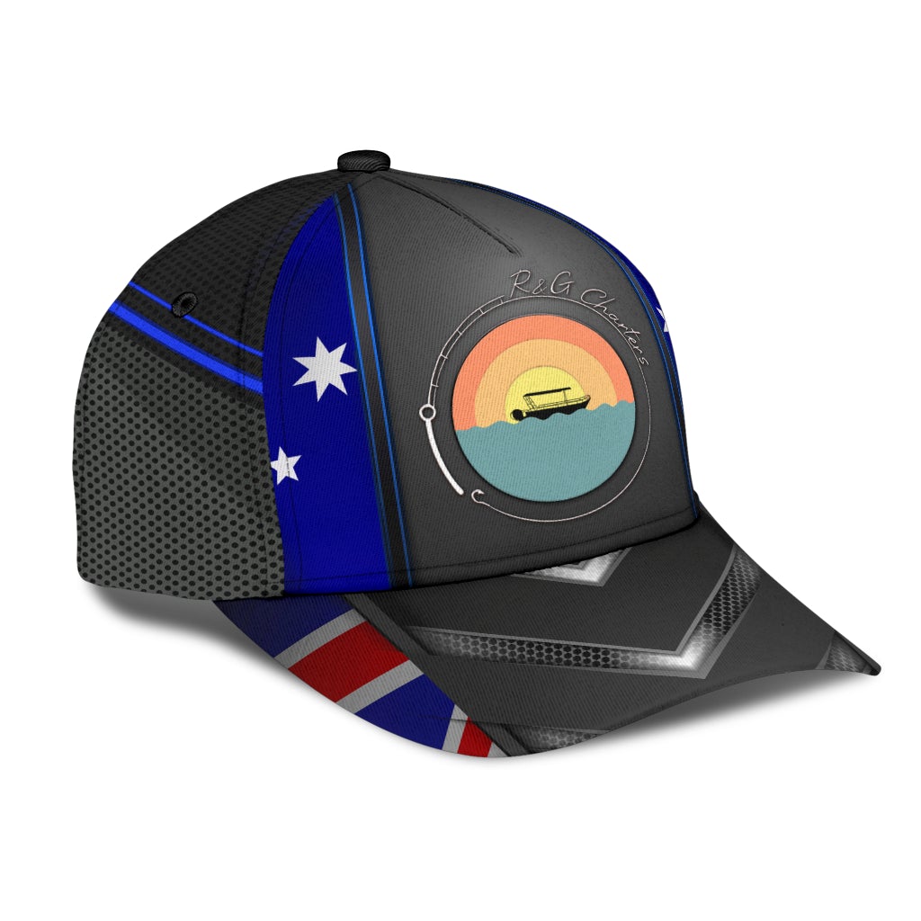 Fishing Charter Outdoor Classic Cap For Parties Vacations And Relaxed Daily Outfits