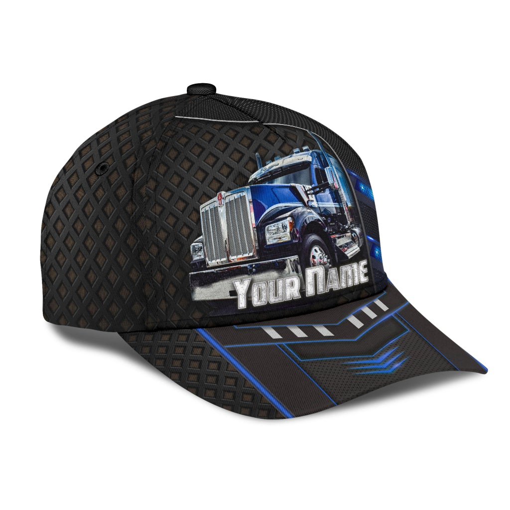 Custom Cool Truck Driver Lifestyle Casual Classic Cap For Nature Lovers Travel And Casual Daily Styling