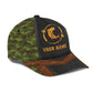 Custom Fishing Camouflage Personalized Name Classic Cap For Comfortable Daily Wear Travel And Weekend Outings