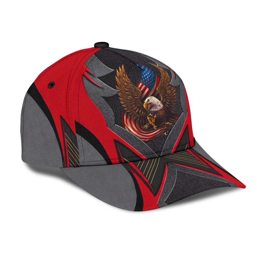 Glorious Eagle US Patriot Classic Cap For Weekend Outings Holidays And Thoughtful Gifting