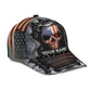 Custom Skull American Crack Classic Cap For Casual Gatherings Travel And Thoughtful Gift Giving