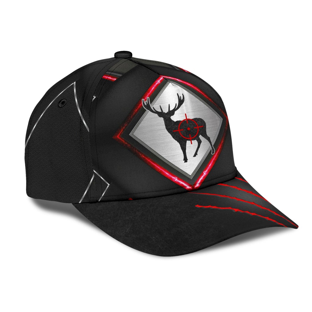 Deer Hunting Center Focus Outdoor Classic Cap For Daily Outfits Festivals And Thoughtful Gift Giving