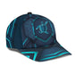 Turtle Blue Pattern Ocean Animal Classic Cap For Everyday Outfits Coastal Travel And Gift Giving
