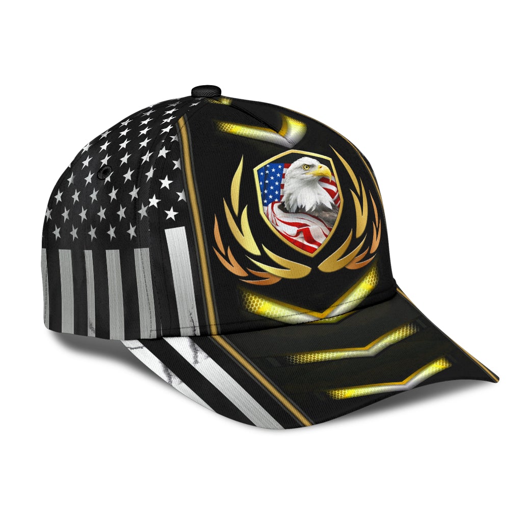 Eagle American Great Patriotic Classic Cap For Beach Outings Holidays And Thoughtful Everyday Style