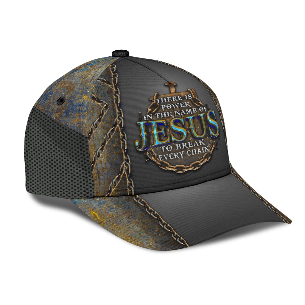 Faith Break Every Chain Message Classic Cap For Outdoor Activities Weekend Trips And Casual Wear