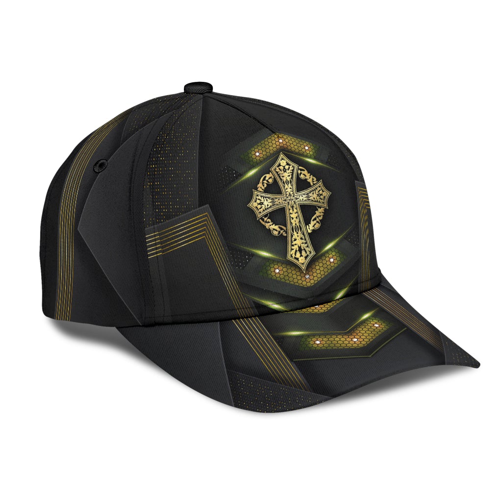 Jesus Cross Faith Symbol Classic Cap For Relaxed Daily Style Vacations And Festival Wear