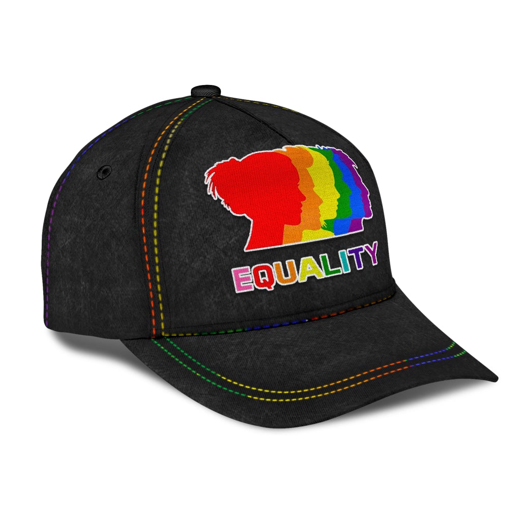 Pride Equality Message Classic Cap For Summer Vacations Parties And Outdoor Events