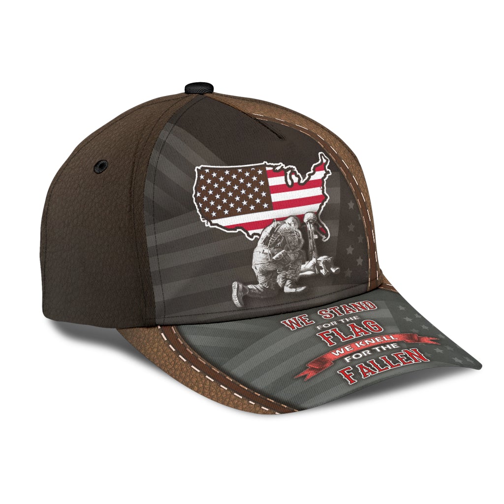American Veteran Honor The Fallen Classic Cap For Summer Activities Vacations And Comfortable Daily Wear