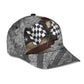 Custom Racing American Flag Vintage Classic Cap For Travel Adventures Weekend Wear And Casual Style