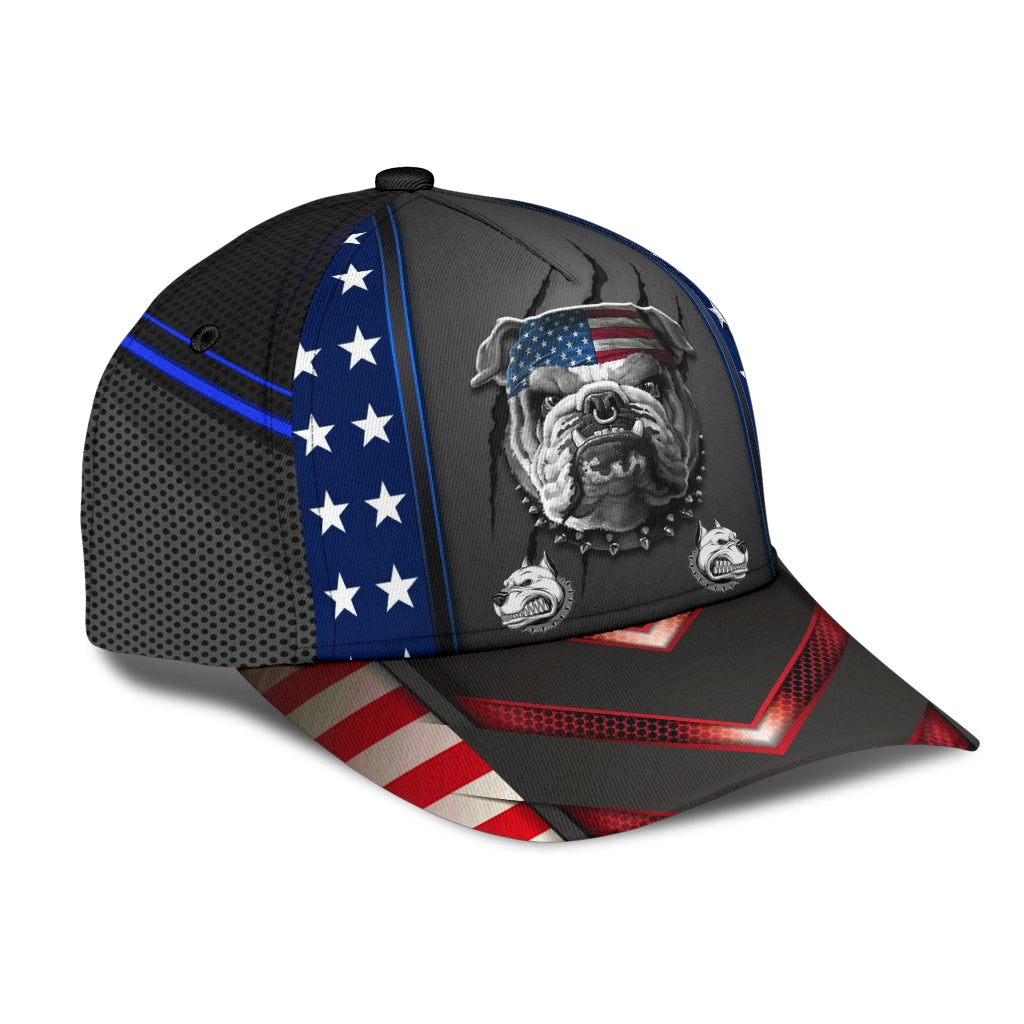 American Bull Dog Loyal Pet Classic Cap For Festivals Travel Adventures And Casual Gift Giving