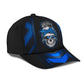 Thunder Blue Skull Storm Classic Cap For Comfortable Casual Wear Holidays And Outdoor Trips