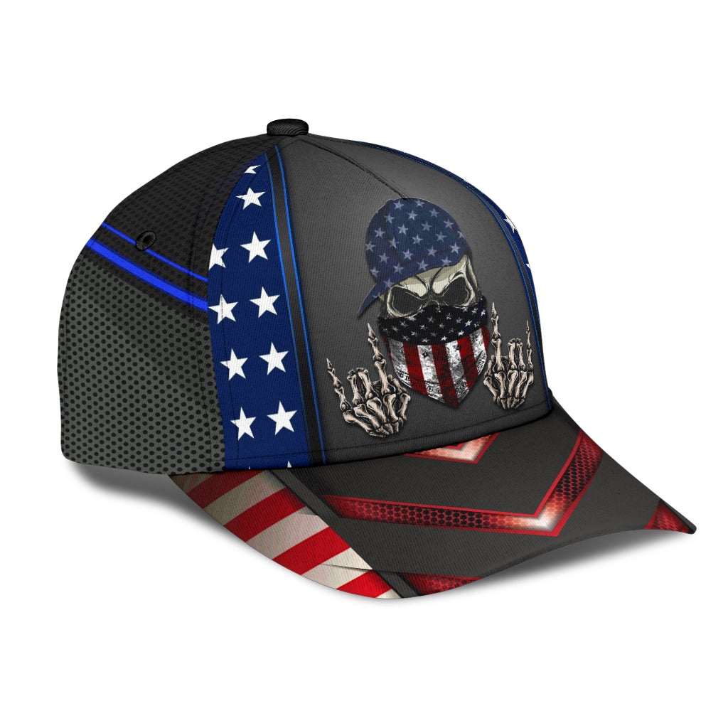 Skull Rock American Classic Cap For Relaxed Outfits Outdoor Events And Holiday Trips