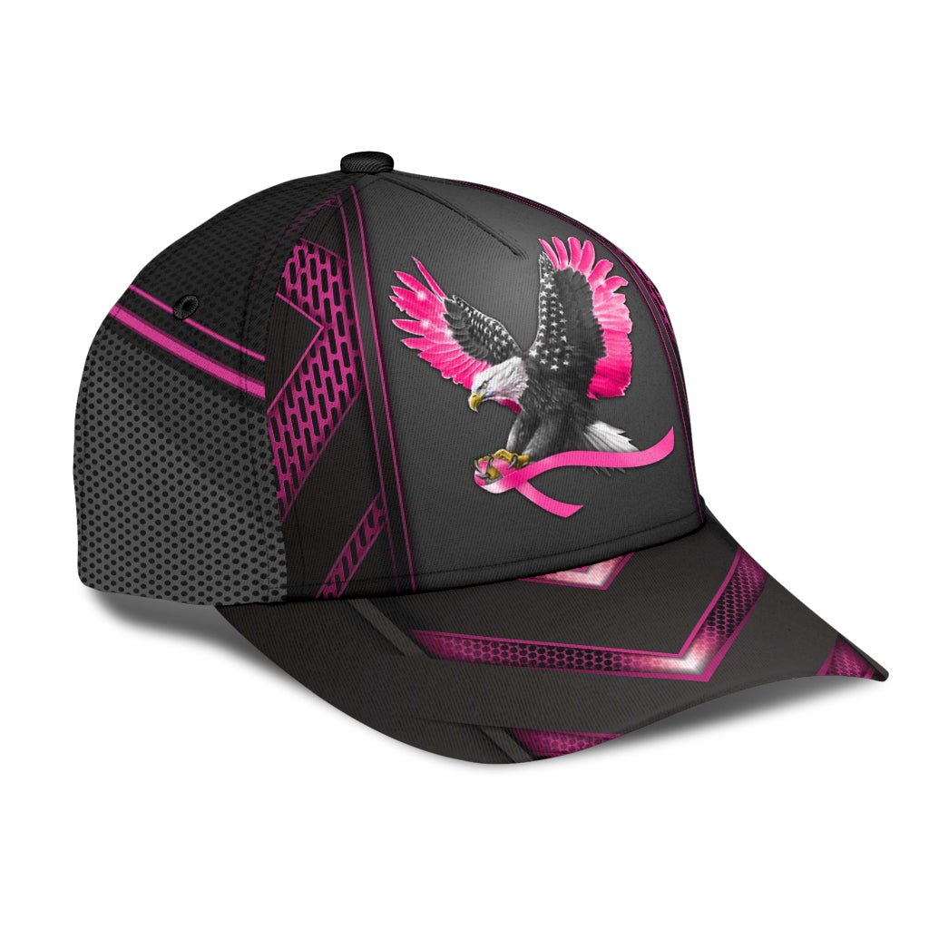 Breast Cancer Strong Support Classic Cap For Outdoor Travel Festivals And Relaxed Everyday Wear