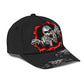 Horror Torn Skull Dark Classic Cap For Everyday Wear Vacations And Seasonal Activities