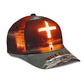 Walk By Faith Message Classic Cap For Travel Adventures Weekend Wear And Casual Style