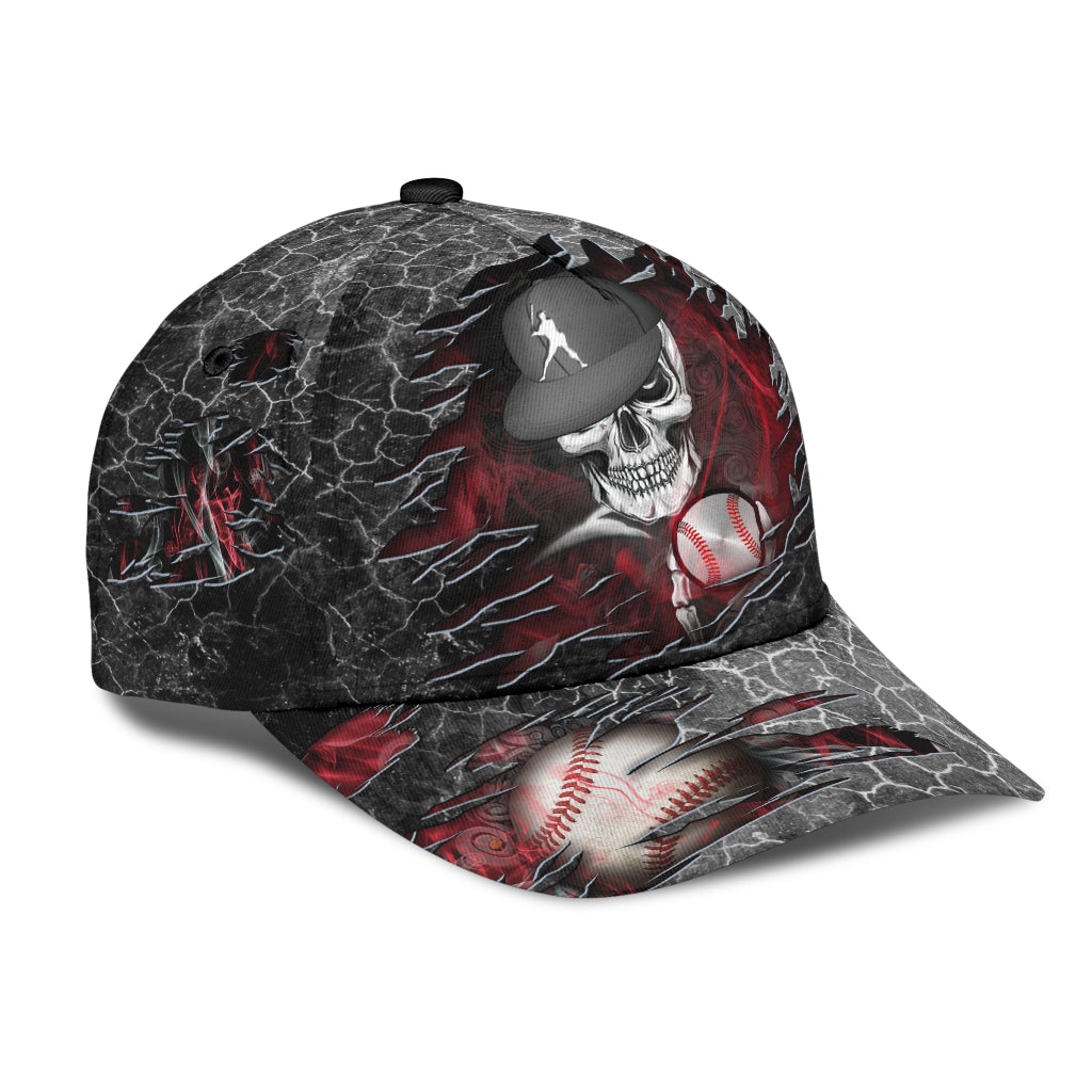 Baseball Skull Sport Wear Classic Cap For Travel Holidays Parties And Relaxed Casual Styling