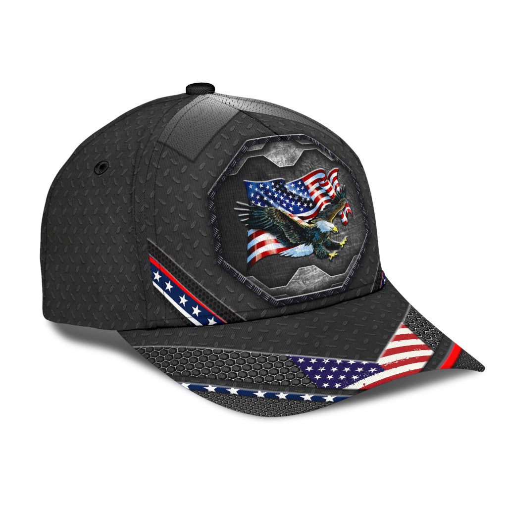 Proud American Eagle Classic Cap For Weekend Adventures Festivals And Gift Giving