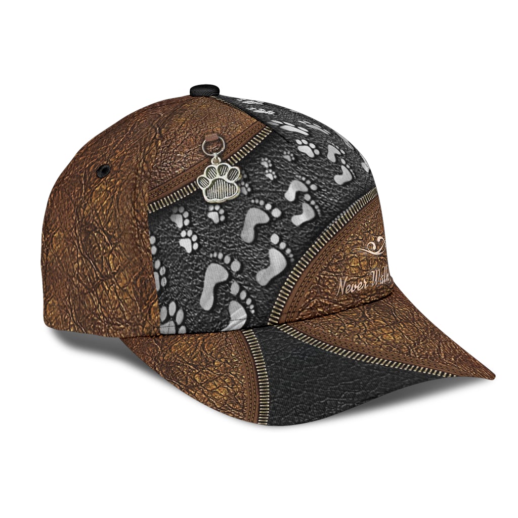 Dog Never Walk Alone Classic Cap For Comfortable Casual Wear Holidays And Outdoor Trips